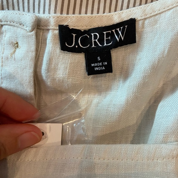 NWT Jcrew square neck button bank tank small - Picture 3 of 9
